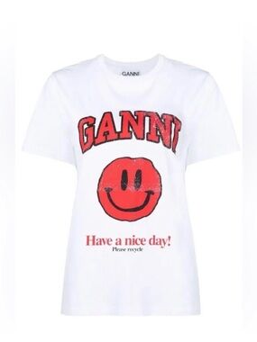 GANNI Graphic Tee